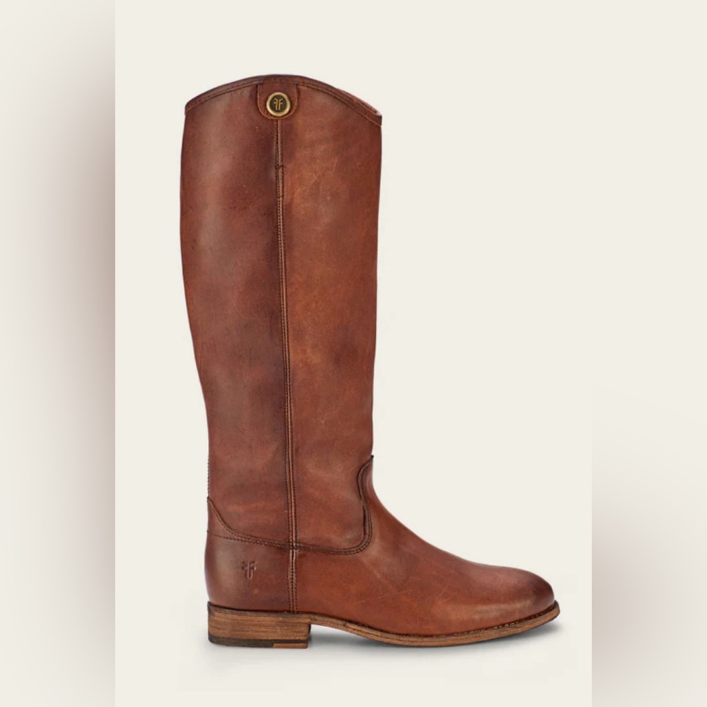 Frye Brown Leather Knee-High Boots